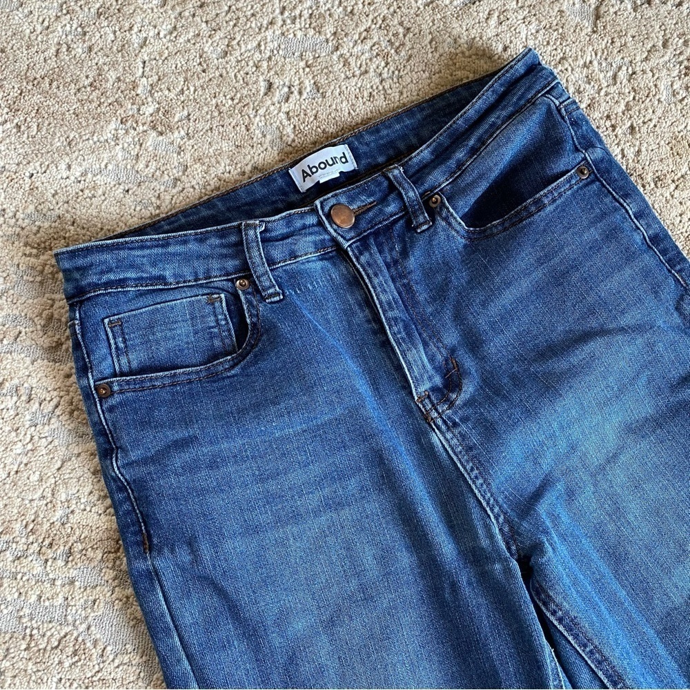 Abound Skinny Jeans Medium Wash Mid Rise: 29 - Picture 2 of 8
